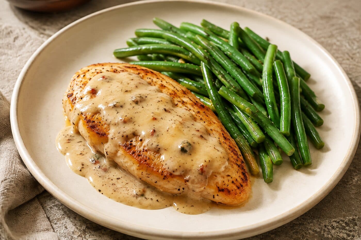 Smothered Pepper Jack Chicken